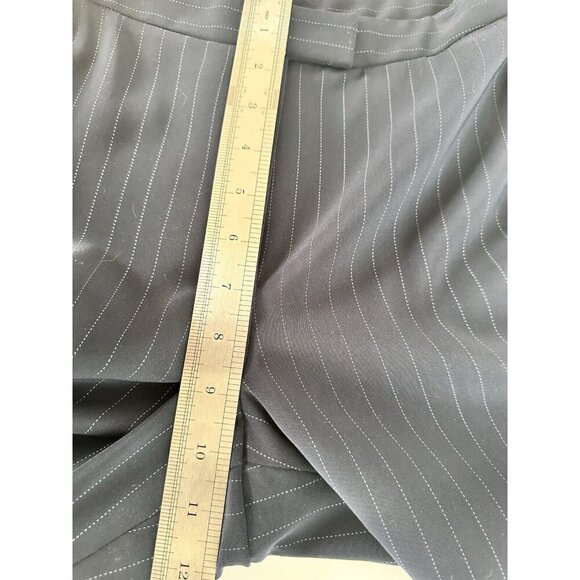 NWT Jones New York Petite City Lights Pants‎ Sz. 2P Navy Pinstripe Office READ - Picture 9 of 10